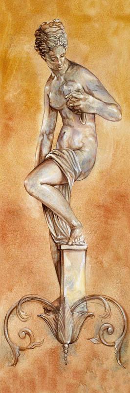 Affresco Musa Classica